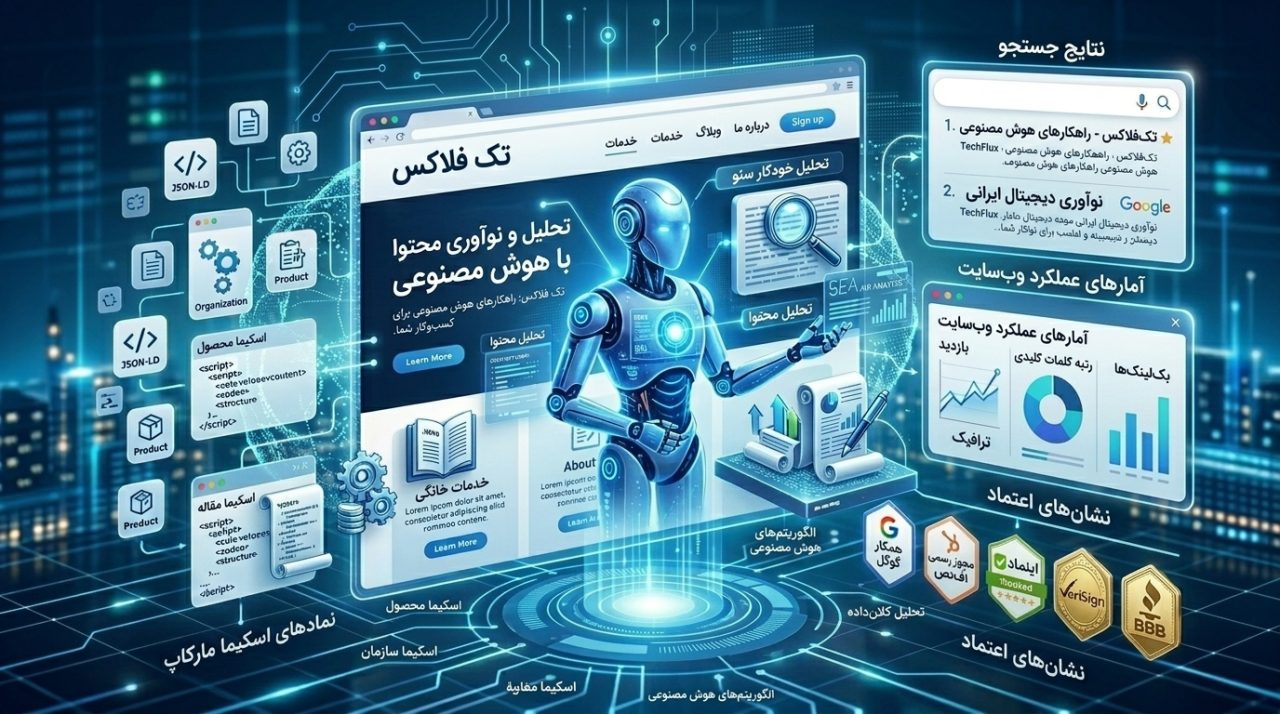 چطور محتوای سایت بنویسیم که هوش مصنوعی آن را به‌عنوان منبع معتبر انتخاب کند؟